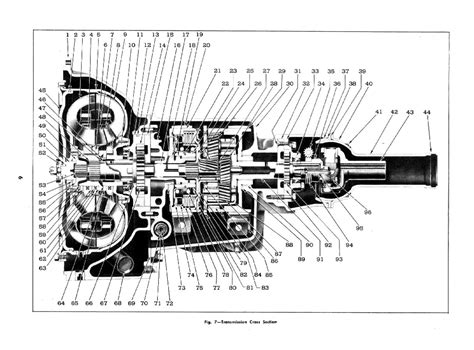 1954 powerglide transmission diagram 